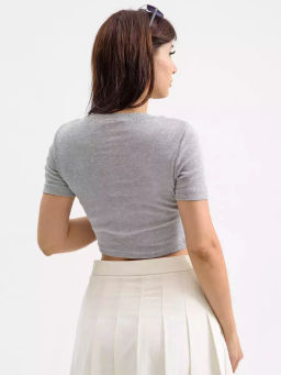 Кроп-топ Кашкорсерубчик лапша - Оптима фото 12