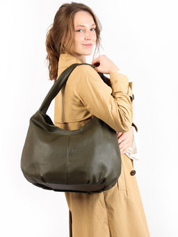 LACCOMA сумка Элизабет-Y2005-оливковый эко кожа хлопок