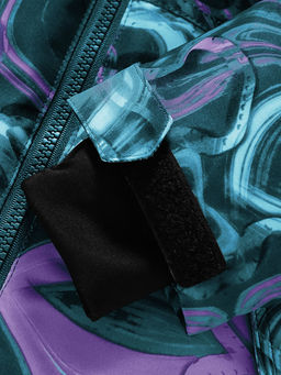 Горнолыжный костюм Valianly подростковый для девочки бирюзового цвета 9230Br  фото 14