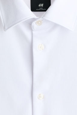 Camisa en tejido el?stico multidirecci?n Slim Fit - H&m фото 7