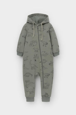 Crockid _ КР 6545/зеленый чай,динозавры к552 комбинезон д/мал яс
