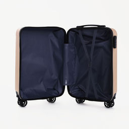 Чемодан малый 20, отдел на молнии, кодовый замок, цвет бежевый - Simaland фото 9