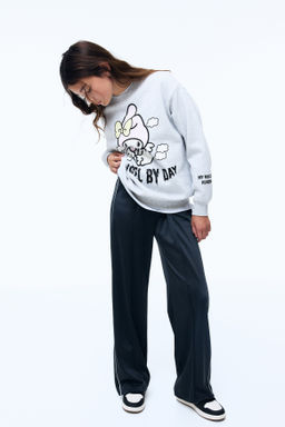 Sudadera oversize con motivo estampado - H&m фото 22