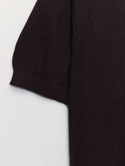 Джемпер поло из текстурного хлопка / Zarina