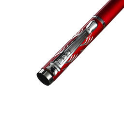 Ручка подарочная, шариковая, в пластиковом футляре, поворотная, Франсуаза, бордово-серебристая - Calligrata фото 12