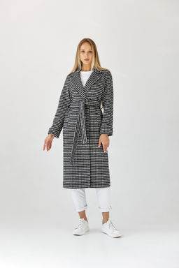 Пальто женское демисезонное 22555 (синий) - Kankan фото 32