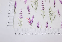 Муслин двухслойный Лавандовая нежность, ш.1.5м, хлопок-100%, 100гр/м.кв - Купава фото 7