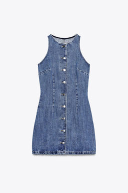 Z1975 DENIM MINI DRESS - Zara фото 6