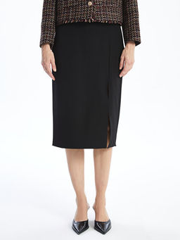 Beli Fermuarl? Kad?n Kalem Etek