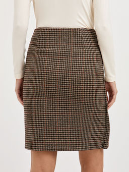 юбка с узором гусиная лапка - Glenfield фото 6