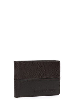 Мужской коричневый кошелек Неожиданная скидка в корзине - U.s. polo assn фото 2