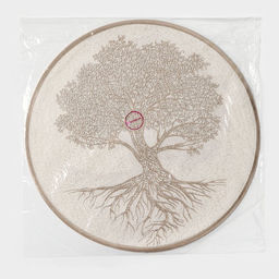 Набор салфеток сервировочных Доляна Древо, 2 шт, d=38 см, цвет бежевый  фото 7
