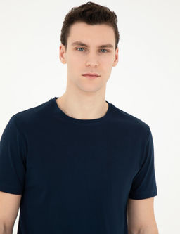 Lacivert Slim Fit Ti__rt