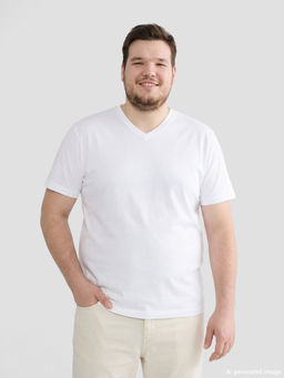 V Yaka Penye Erkek Ti??rt