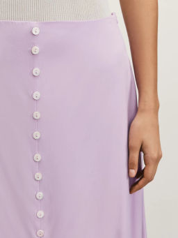 Юбка миди на декоративных пуговицах / Zarina  фото 6