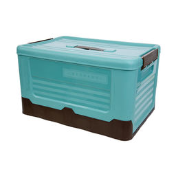 Короб пластиковый складной "Пазл", Д400 Ш280 В230, голубой