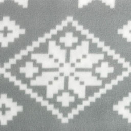 Плед флисовый новогодний Экономь и Я. Зимние узоры, 150?130 см