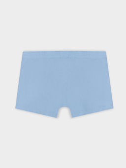 Цена за 2 штуки! Трусы для мальчиков голубые с принтом и надписью "rode & ride"