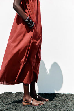 OVERSIZED STRAPPY DRESS - Zara фото 14