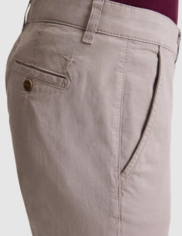 Vizon Slim Fit Pamuk Kar___ml_ Kanvas Pantolon