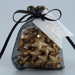 Цена за 5 шт. Мешок из фатина Ночь, 7 9 см +/- 1.5 см - Дарите счастье фото 2