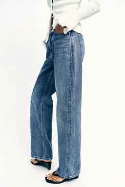 JEANS Z1975 STRAIGHT HIGH WAIST LONG LENGTH - Zara фото 42