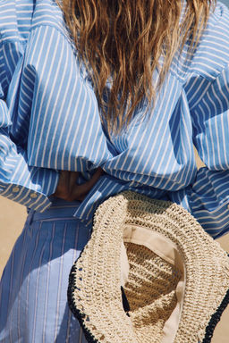 BASIC POPLIN SHIRT - Zara фото 6