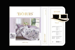 КПБ Boris Двусторонний Страйп-сатин BORDSS028 2 спальный