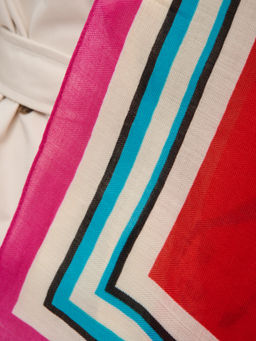 Большой,яркий платок из тонкой шерсти - Tantino фото 4