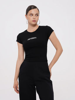 99065 Футболка с кор.рукавом ЧЕРНЫЙ