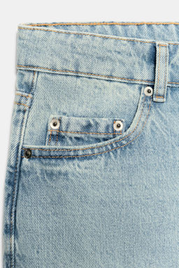 JEANS ZW COLLECTION CIGARRETE TIRO MEDIO / Azul claro - Zara фото 7