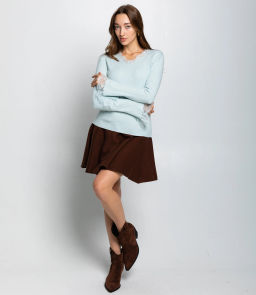 Джемпер #КТ9045, ментоловый - Dommod фото 4