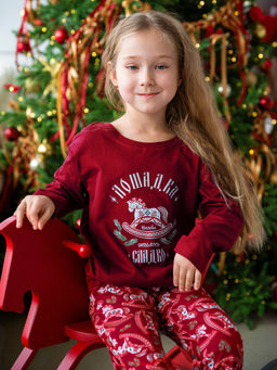 Пижама 100% хлопок женская Лошадка - Оптима фото 13