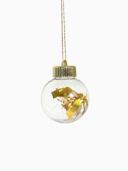 Ёлочные игрушки Капризы зимы, шары новогодние, d=6 см, 9 шт. золото - Зимнее волшебство фото 16