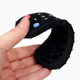 Прорезыватель для зубов «Пульт от телевизора», силиконовый, чёрный