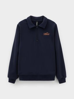 КР 302798/глубокий синий к622 джемпер (свитшот) для мал