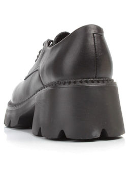 03-5937 BLACK Полуботинки женские (натуральная кожа)