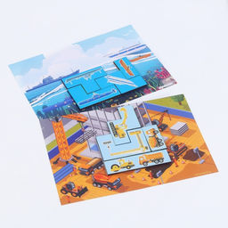 Головоломка «Тетрис», транспорт