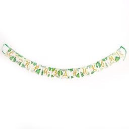 Гирлянда бумажная на ленте «С праздником»