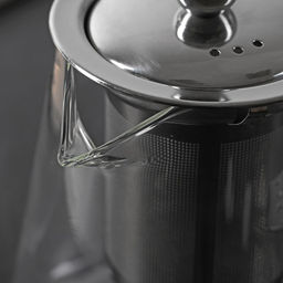 Чайник стеклянный заварочный с металлическим ситом «Эгла», 900 мл