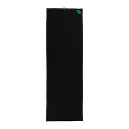 Коврик - лежак для бани и сауны «Дубовый лист», 150×50 см, полиэфир, чёрный