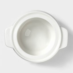 Горшок для запекания Wilmax, 350 мл, фарфор, белый