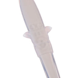 Ложка силиконовая детская Жирафик, цвет белый - Крошка я фото 6