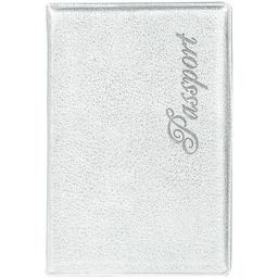 Обложка "Паспорт" OfficeSpace "Fusion" (342739) мягкий полиуретан, тиснение, серебро