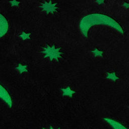 Плед светящийся в темноте Этель Луна 200*220 см,100% п/э, корал-флис  фото 4