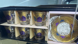 Стакан 6 штук / 1915-6DD /уп 12/ золото - ГалеонТрейд фото 2