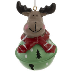 Изделие декоративное подвесное "Бубенчик", L5 W5 H8,5 см, 3в.