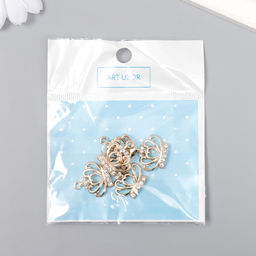 Цена за 5 шт. Декор для творчества стразы Корона 2х2 см - Арт узор фото 6