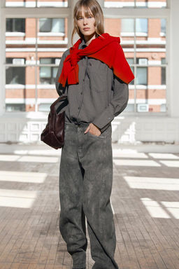 ZW COLLECTION BALLOON TROUSERS - Zara фото 6