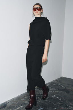 ZW COLLECTION ASYMMETRIC DRESS - Zara фото 2